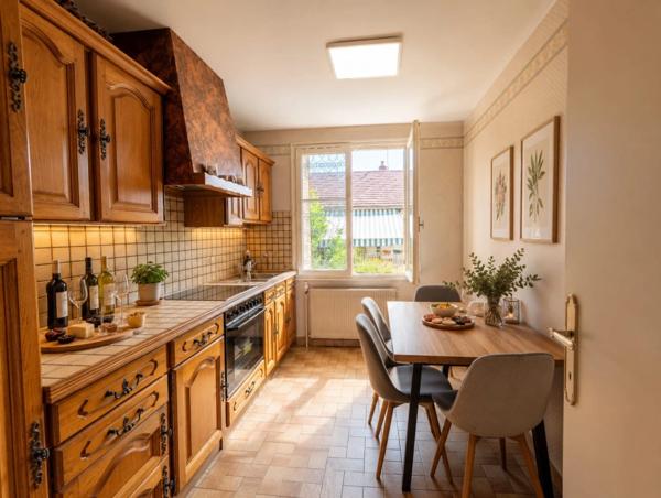 GENLIS (21110) Maison individuelle à vendre 5 pièces, 3 chambres possibilité 4, sous-sol complet avec garage sur 482m2