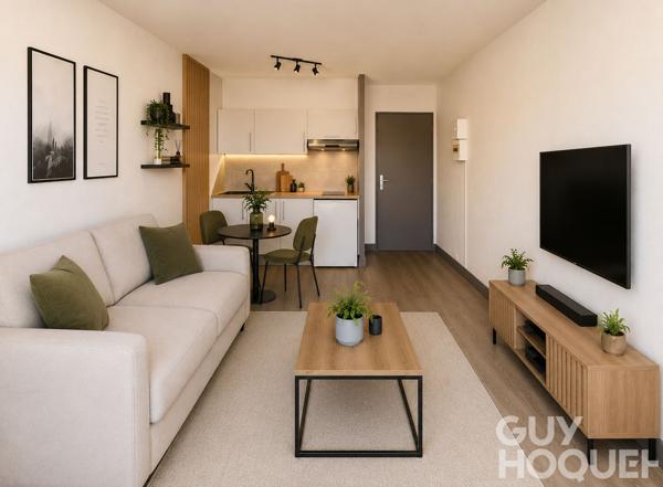 Studio 21 m² ? Résidence sécurisée à 5 min à pied de la gare