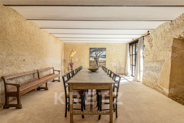 Authentique Ferme Provençale en pierre — Vue panoramique d’exception sur le Mont Ventoux