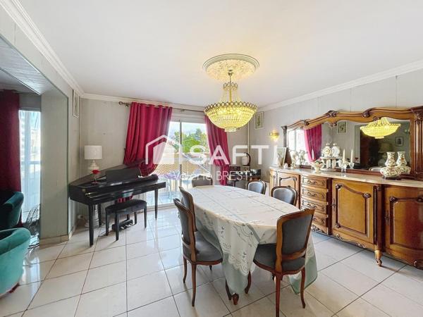 Marseille-13010-Type4 86m2-traversant -Box fermé.