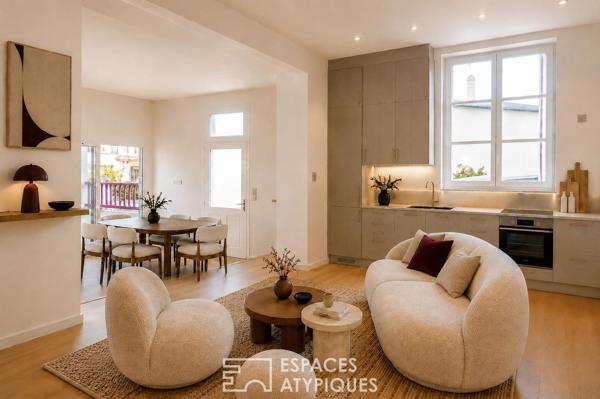 Élégant appartement d’architecte au coeur de Beaurivage