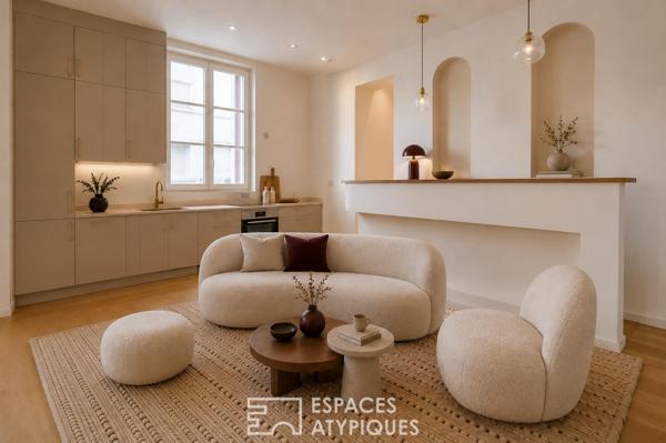 Élégant appartement d’architecte au coeur de Beaurivage
