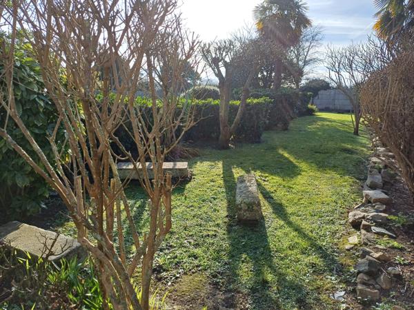 Plougasnou (29630) Plougasnou coeur du bourg, maison 5 chambres sur 1000 m2 de jardin sud.