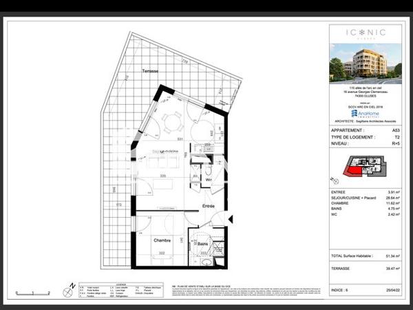 À vendre Appartement 2 pièces 48 m² - Cluses 74300