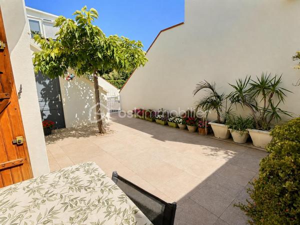 Découvrez cet appartement de plain-pied, idéalement situé à seulement 2 minutes à pied de la plage et à proximité immédiate des commerces de la place du Tertre.

Il se compose d’une cuisine ouverte sur séjour , d’un salon faisant également office de coin nuit, d’une chambre équipée de placards et porte-fenêtre ouvrant sur la terrasse, ainsi que d'une salle d'eau avec WC.

Ses véritables atouts ! la CLIMATISATION NEUVE, une belle TERRASSE sans vis-à-vis, parfaite pour profiter des beaux jours en toute tranquillité, un grand CELLIER offrant un espace de stockage supplémentaire et une place de PARKING.

Que ce soit pour une résidence principale, un pied-à-terre ou un investissement locatif, cet appartement réunit tous les critères pour vous séduire. À visiter sans tarder !