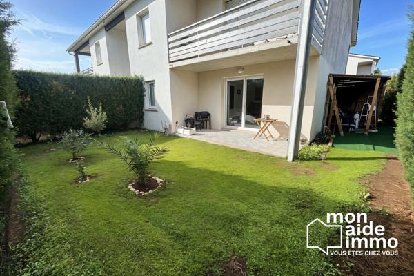 Appartement T2 43m² avec jardin