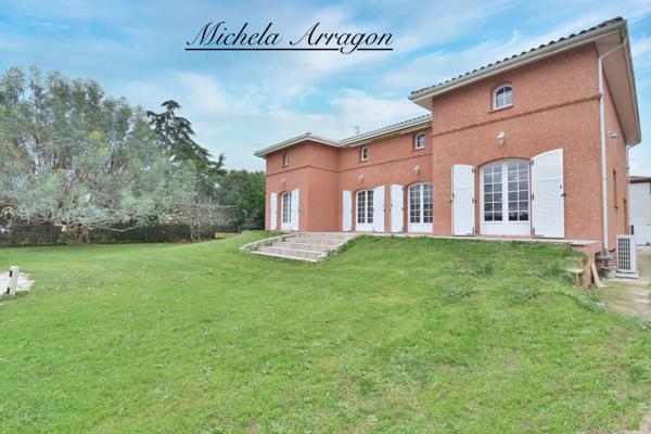 AUSSONNE (31) - Aux portes de Toulouse - VILLA D' ARCHITECTE à vendre 7 pièces
