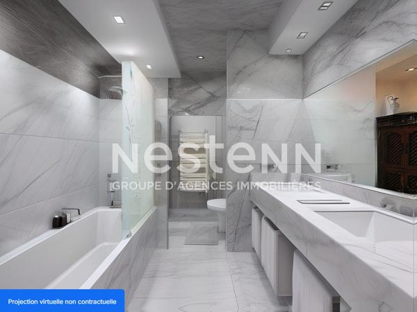 A VENDRE - MANDELIEU - 4P - VUE GOLF AVEC 2 GARAGES ET CAVE