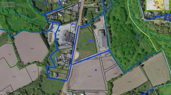 Terrain à Batir à vendre à Plomelin dans le Finistère (29700), ref : 29022-1504