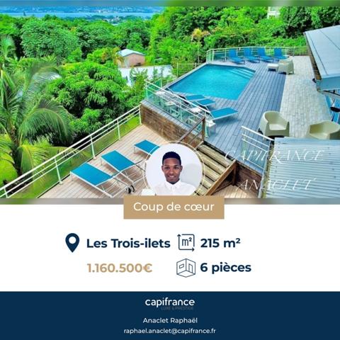 ❤️COUP DE CŒUR❤️ A vendre Charmante Villa Moderne LES TROIS ILETS (972)