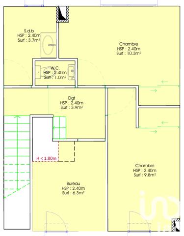 Maison à vendre 4 pièces 85 m² Pont-l'Évêque