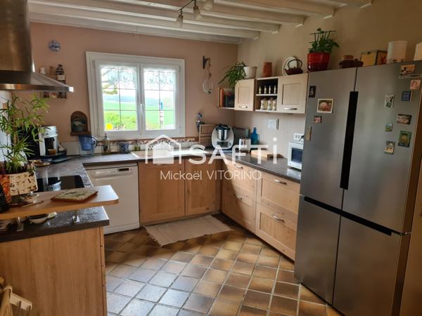 Havre de paix avec vue, terrain arboré, proche commodités