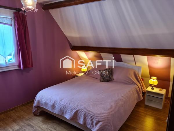 Havre de paix avec vue, terrain arboré, proche commodités