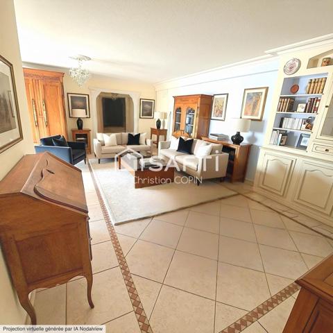 RARE T4 DE 117M2 AVEC 2 TERRASSES+GARAGE+CAVE