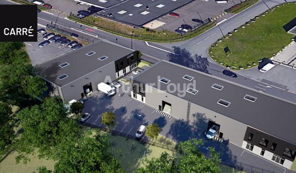 Bureaux et entrepôts à Lesquin location ou vente divisibles dès 572 m²