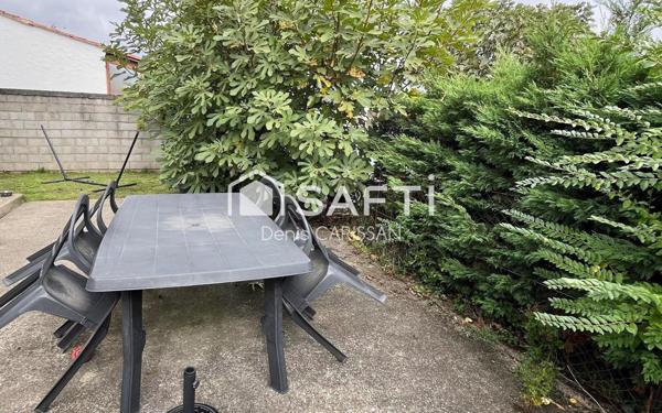 Maison individuelle 4 pièces + garage + jardin