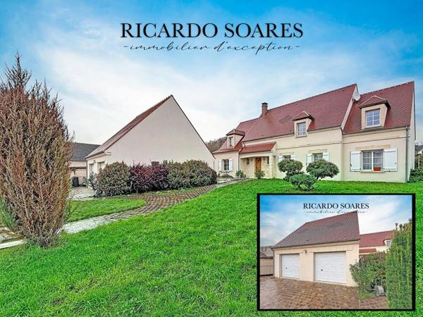 60940 ANGICOURT / PROPRIÉTÉ D'EXCEPTION / GRANDS VOLUMES / 235m2 / 5 CHAMBRES / DOUBLE GARAGE / TERRAIN 1373m2