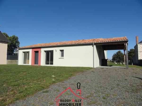 Pavillon plain pied, 3 chambres, 2 salle d'eau, jardin clos