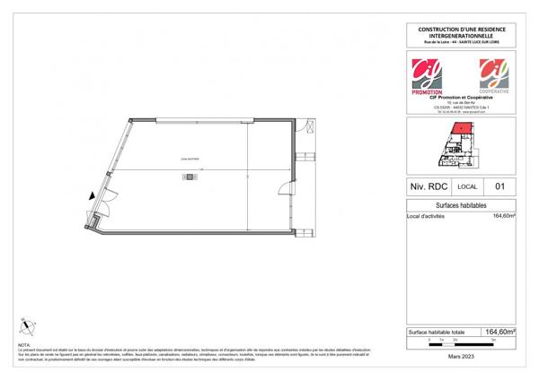 SAINTE LUCE SUR LOIRE - 114.6 m2  344 000 Euros