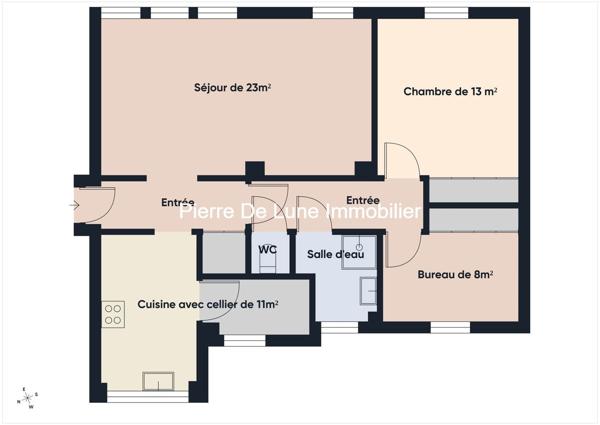 Appartement À vendre 3 pièce(s) 68 m²