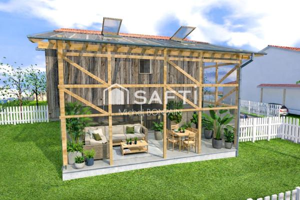 Terrain viabilisé et libre de constructeur avec Permis de Construire accepté