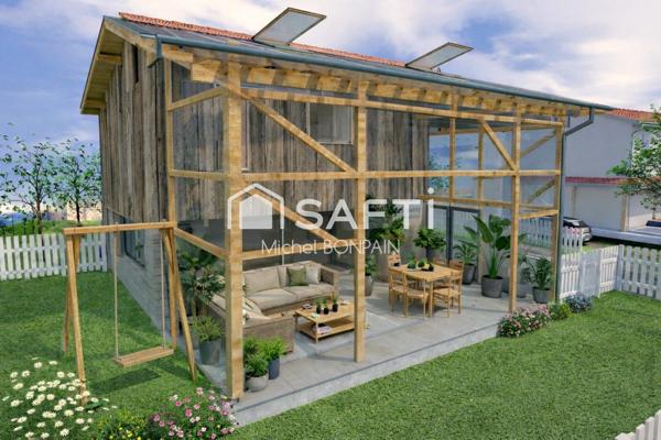 Terrain viabilisé et libre de constructeur avec Permis de Construire accepté