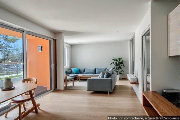 CROIX BONNEAU - T2 - 50 M2 + TERRASSE & BALCON + PK