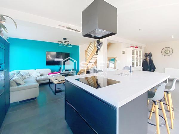 Maison moderne 6 pièces avec jardin et garage à 7 minutes de la mer