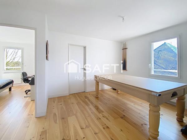 Maison moderne 6 pièces avec jardin et garage à 7 minutes de la mer