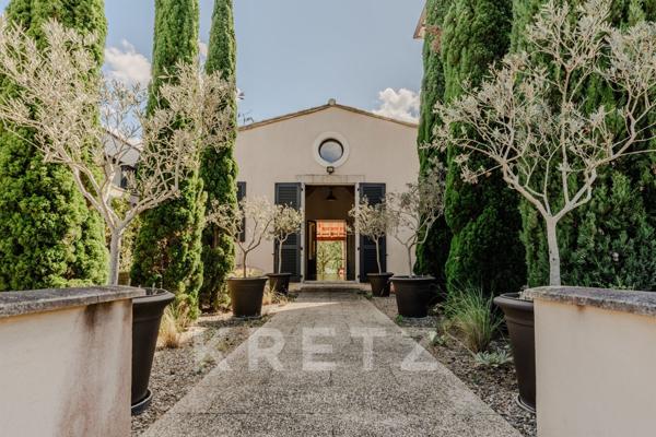 Maison d'architecte écologique 3 chambres 180 m² terrain 1,3 ha piscinable à vendre près Méditerrané