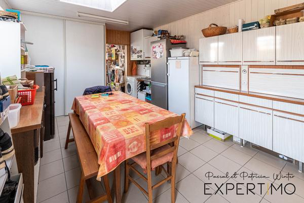 La Garnache (85710) Maison 151m², 3 chambres + bureau 27m², centre ville