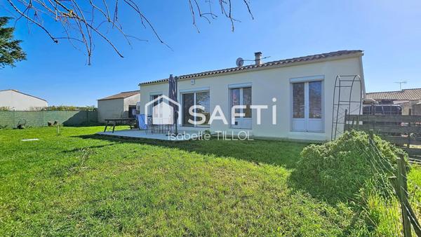 maison plain pied  3 chambres