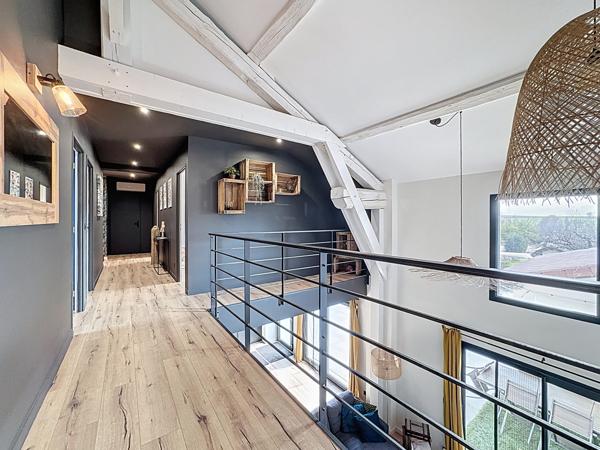 Ars-sur-Formans (01480) Maison 191.2m² rénovée en 2022 terrain 362m²