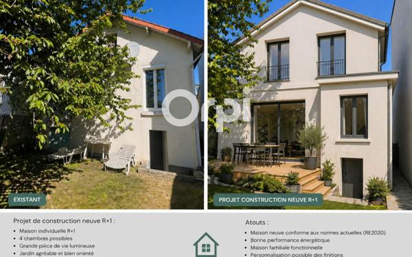 Maison à vendre    4 pièces •  Antony