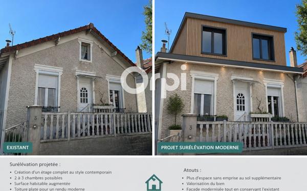 Maison à vendre    4 pièces •  Antony