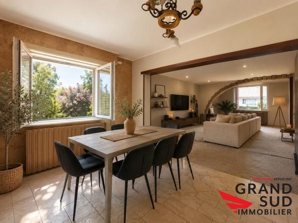 Appartement de type 3 avec cave, parking, terrasse et jardin