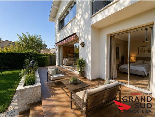 Appartement de type 3 avec cave, parking, terrasse et jardin