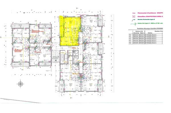 TOURS NORD - Appartement T3 récent avec terrasse, ascenseur et parking en sous-sol