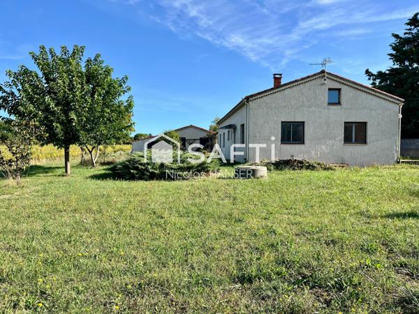 Maison de plain-pied sur secteur prisé de St Hilaire de Brethmas