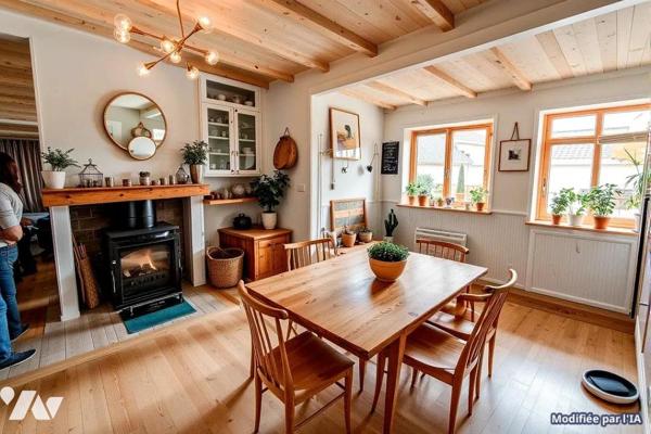 Maison plain-pied avec jardin quartier St-Honoré