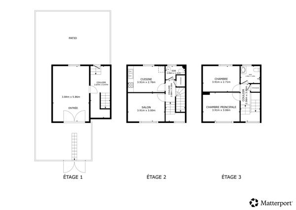 Maison de 3 pièces, jardin, sous-sol total et combles aménageables – Quartier des Chênes (Houilles)
