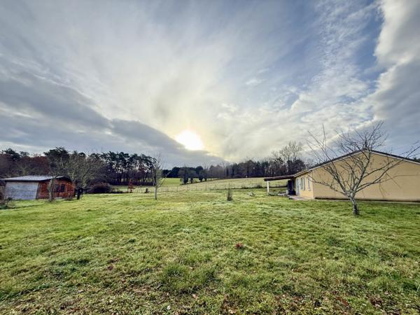 Plain-pied récent sur terrain de 3500 m²