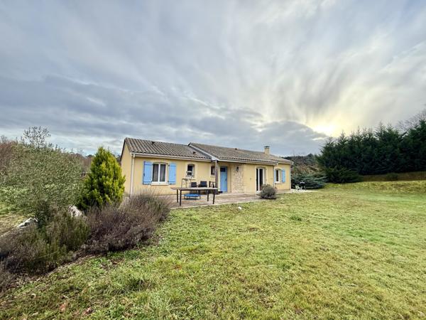 Plain-pied récent sur terrain de 3500 m²