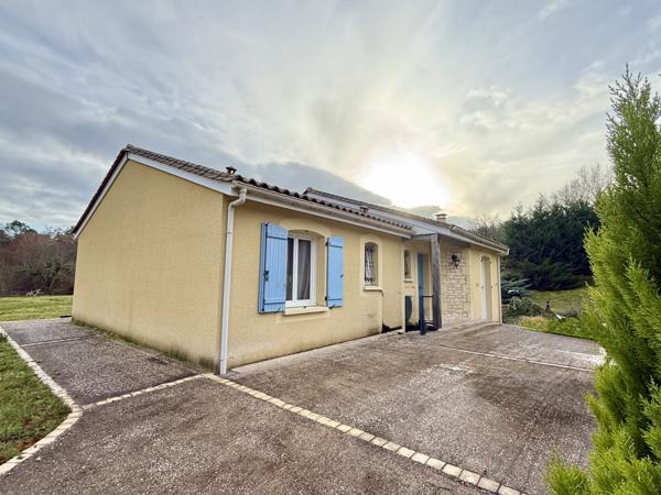Plain-pied récent sur terrain de 3500 m²