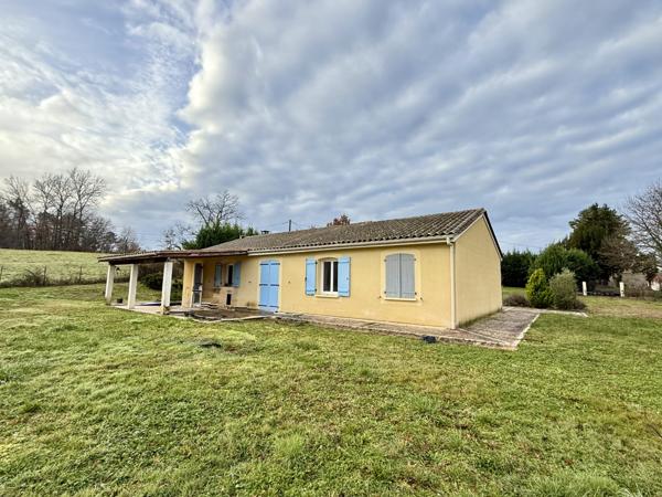 Plain-pied récent sur terrain de 3500 m²