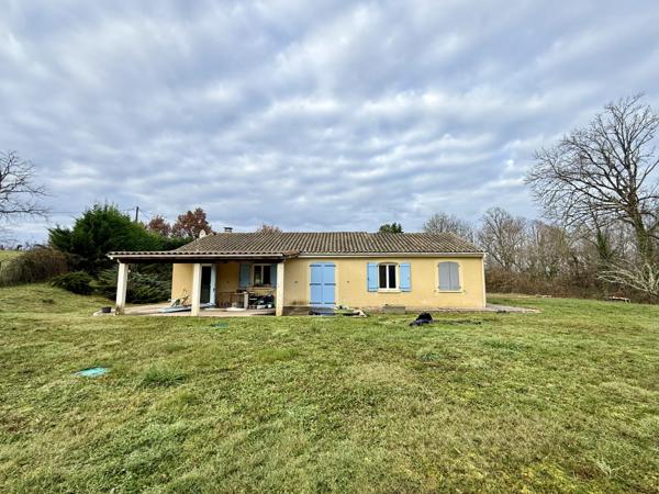 Plain-pied récent sur terrain de 3500 m²