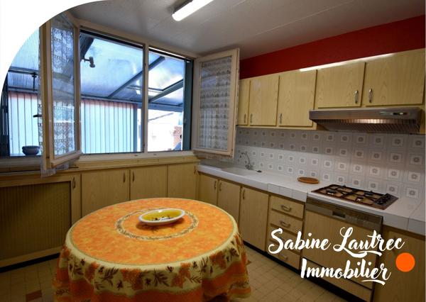 Proche stadium Maison lumineuse avec jardin, garage et possibilité de logement indépendant