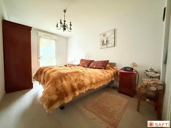 Appartement T3 avec terrasse en rez de jardin, résidence sécurisée