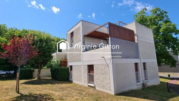 F2 + TERRASSE DE 22M² + CAVE + PARKING