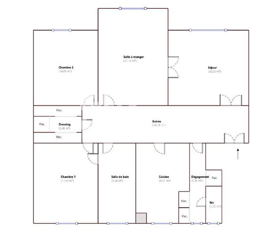 Appartement familial avec cachet de l'ancien - Saxe Gambetta